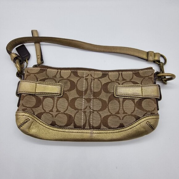 Vintage Coach Legacy Pouch Bag - Picture 3 of 14